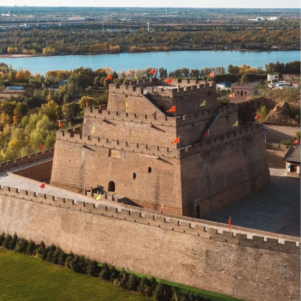 Largest beacon tower along the Great Wall
