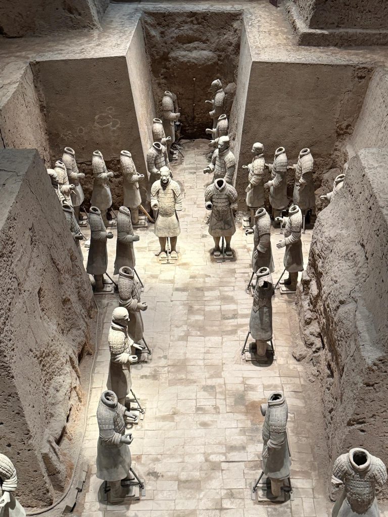 Pit 3 of the Terracotta Army