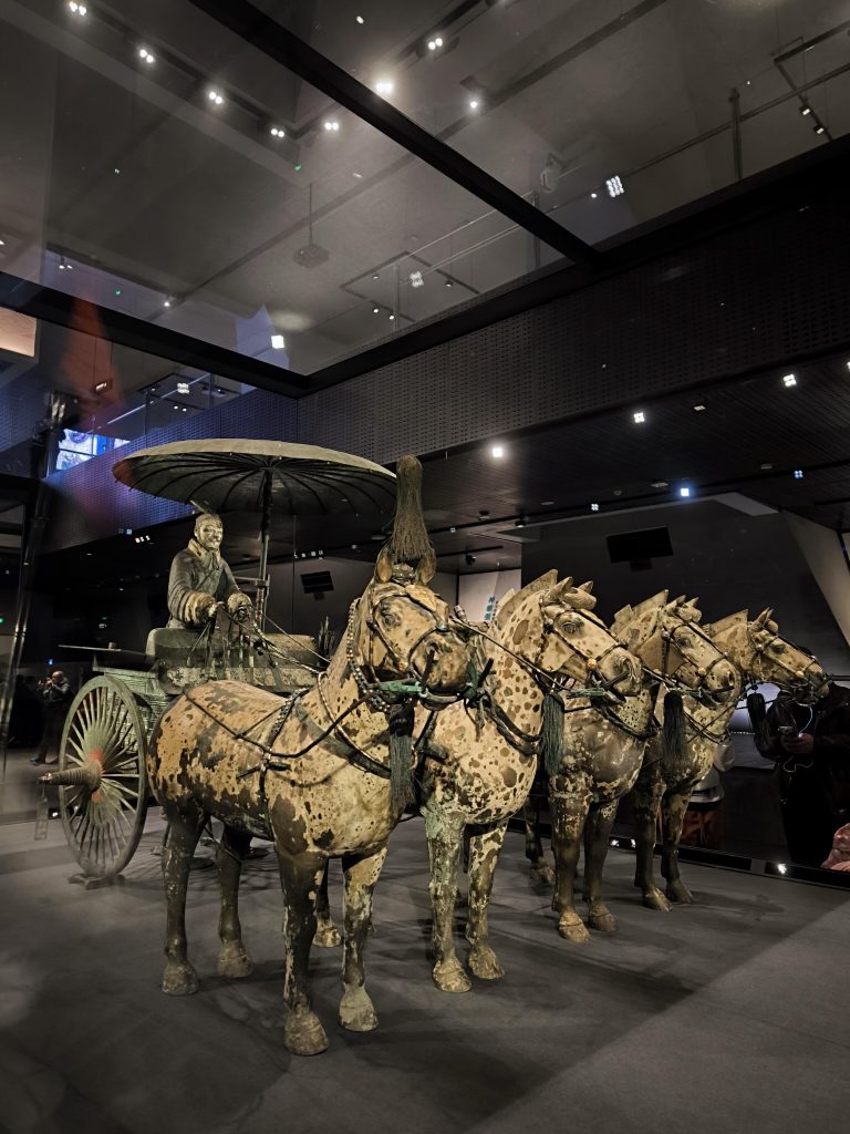 Bronze Chariot and Horses