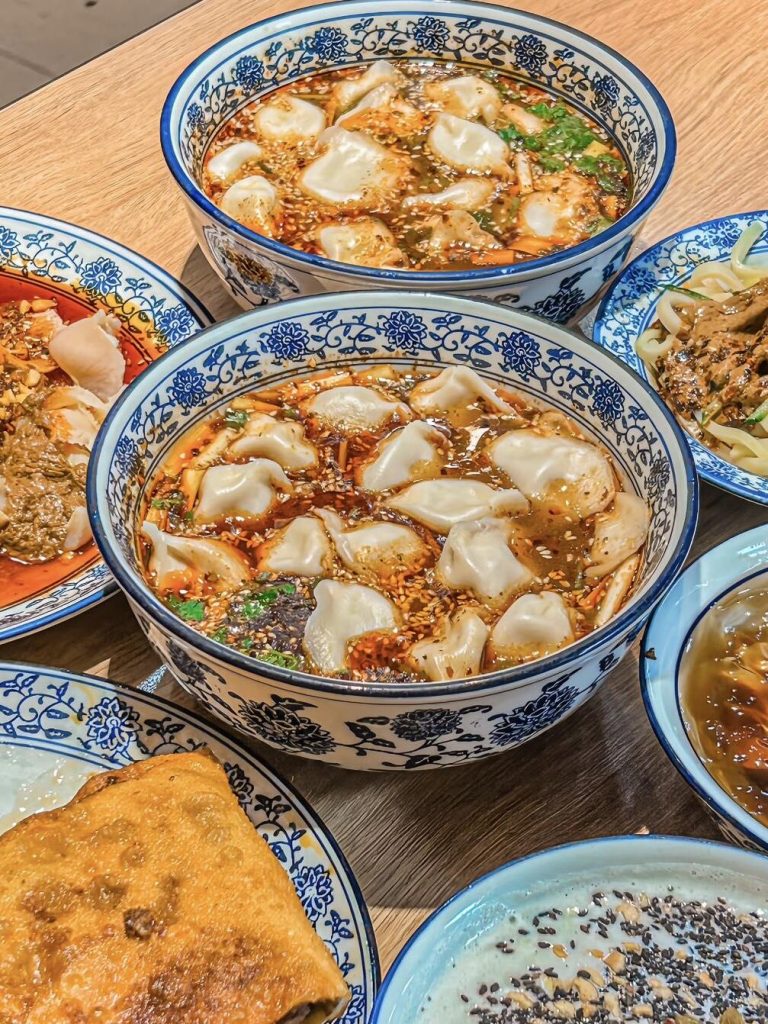 Dumpling dinner in Xi'an