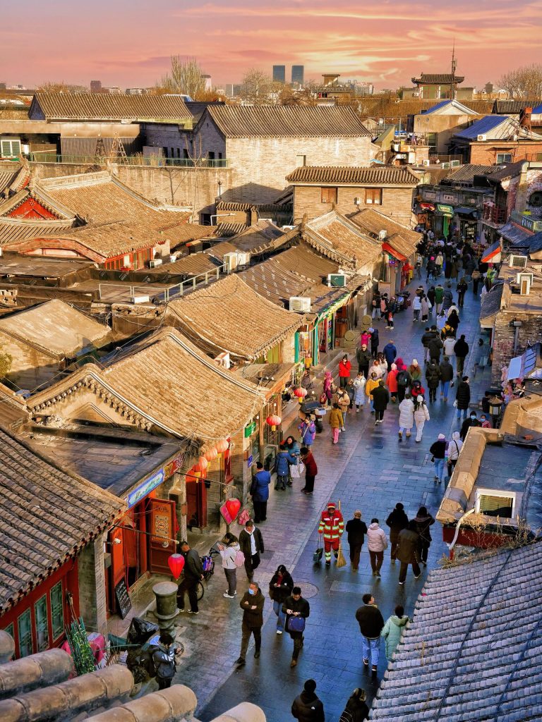 Hutong street scene
