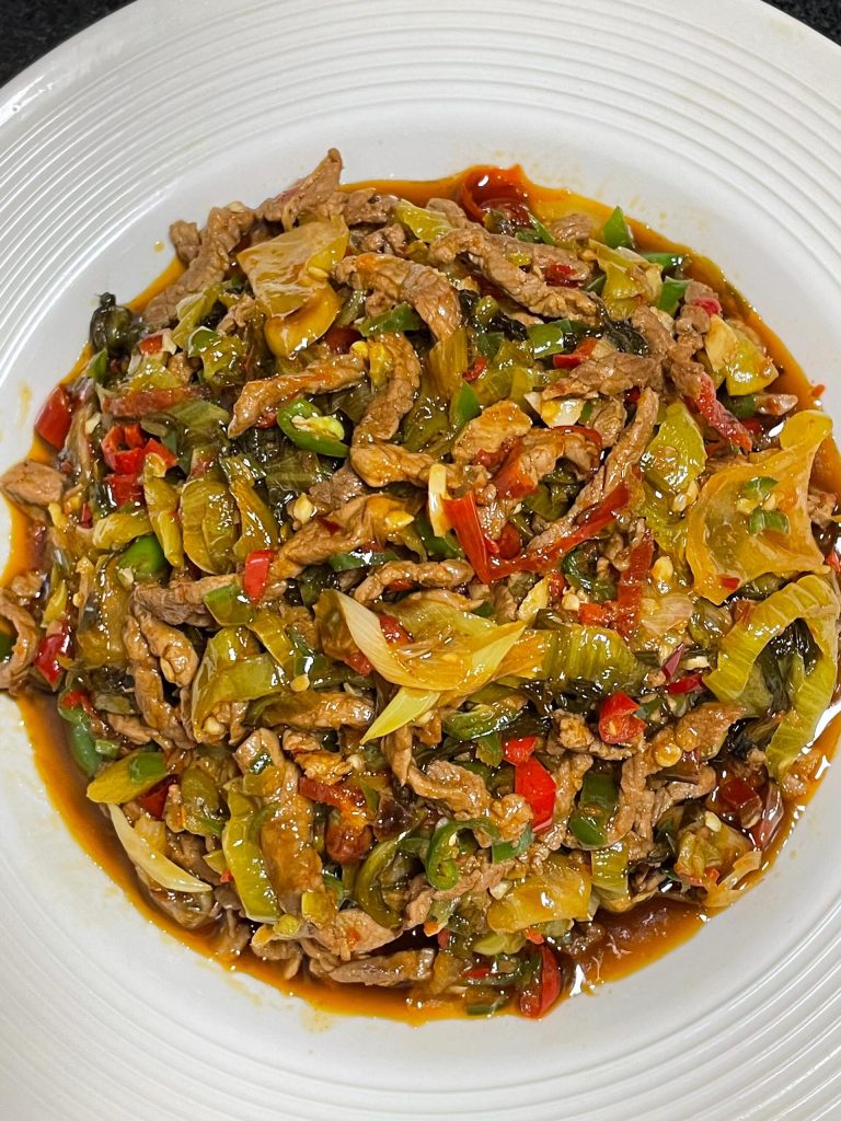 Suancai Rousi – Pork with Salted Vegetable