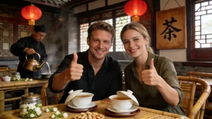 Read more about the article Heming Teahouse Sociology: A Beginner’s Guide to Ear-Cleaning and Gaiwan Etiquette.