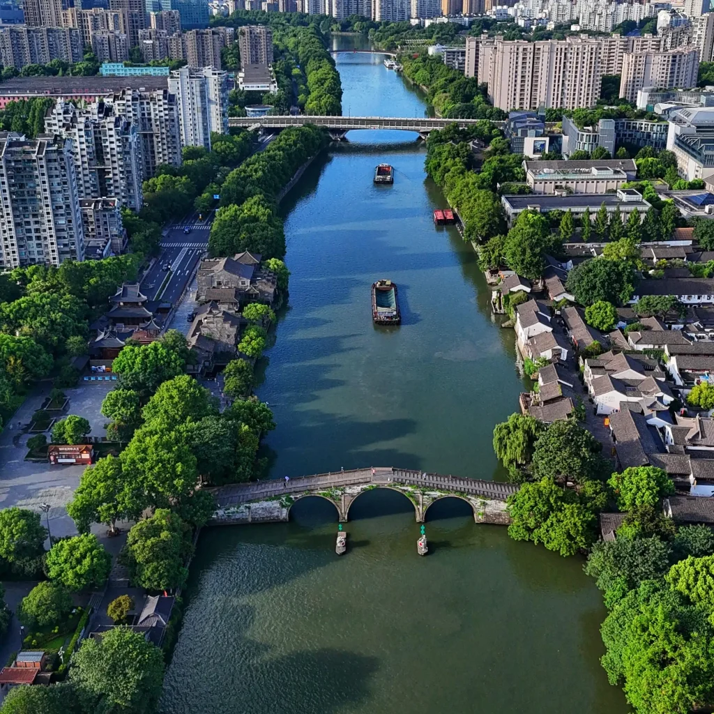 Gongchen Bridge on the Grand Canal
