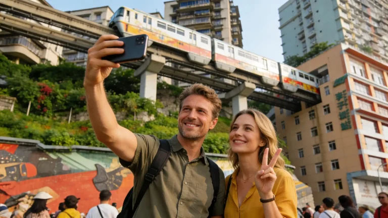 Liziba Monorail Chongqing