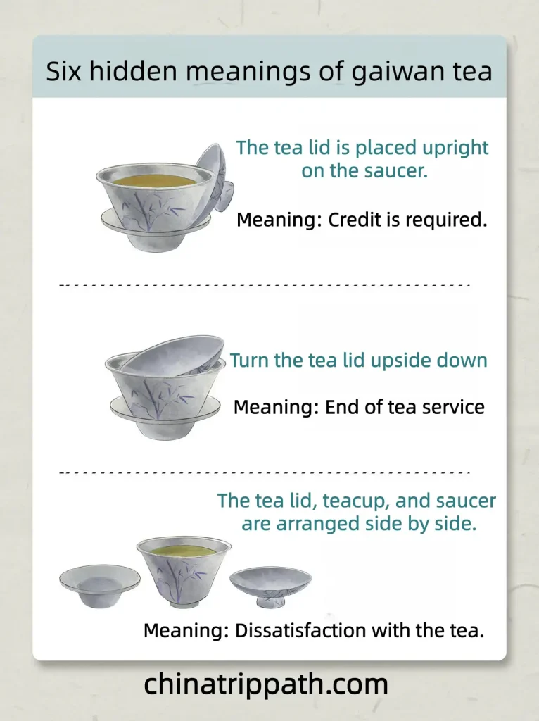 Six hidden meanings of gaiwan tea