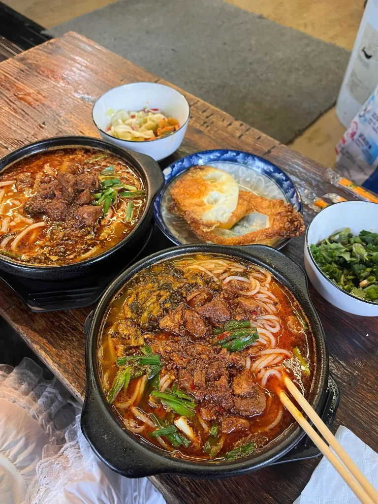 Clay Pot Noodle Soup