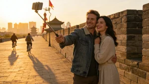 Read more about the article Xi’an Ancient City Wall Guide: Bike Routes, Gates & Sunset Views