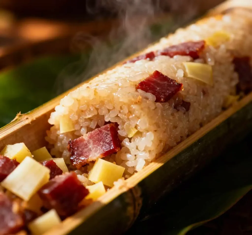 Xishuangbanna bamboo rice