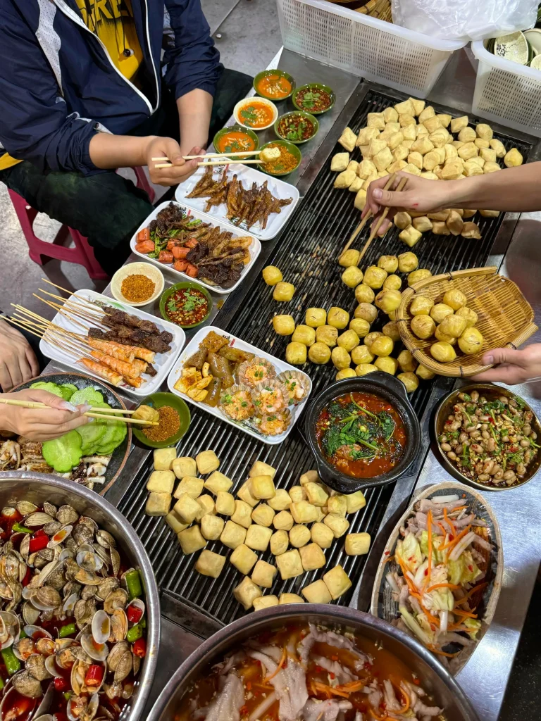 Yunnan's shaokao (barbecue)