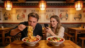 Read more about the article Biangbiang Noodles: Why This Xi’an Dish Is So Famous