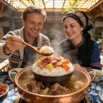 Read more about the article What to Eat in Lijiang: Naxi Cuisine, Yak Meat & Bronze Pot Rice