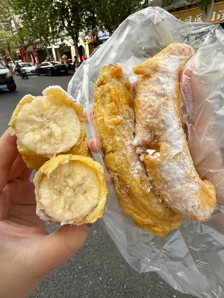 Caramelized Banana Fritters